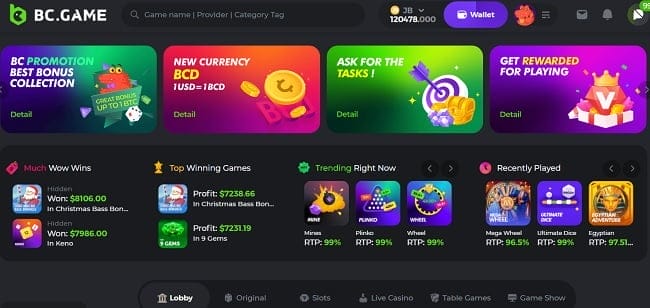 bc game review van hompage cryptocasino