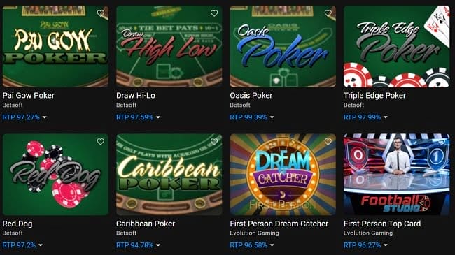 Pokergames met crypto betaling