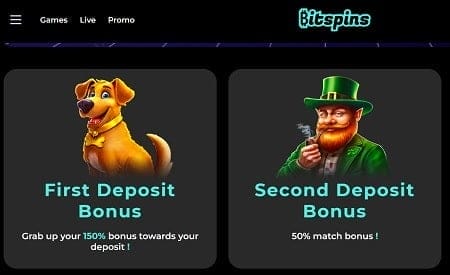 bitspins casino bonus