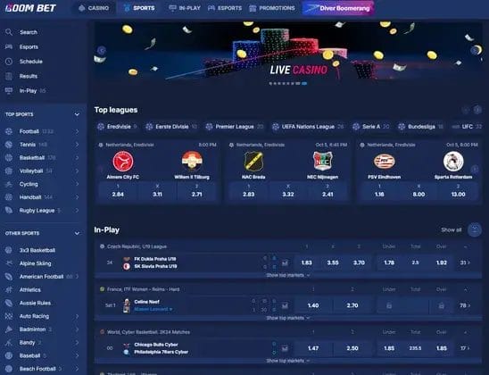 sportweddenoverzicht van casino boom bet